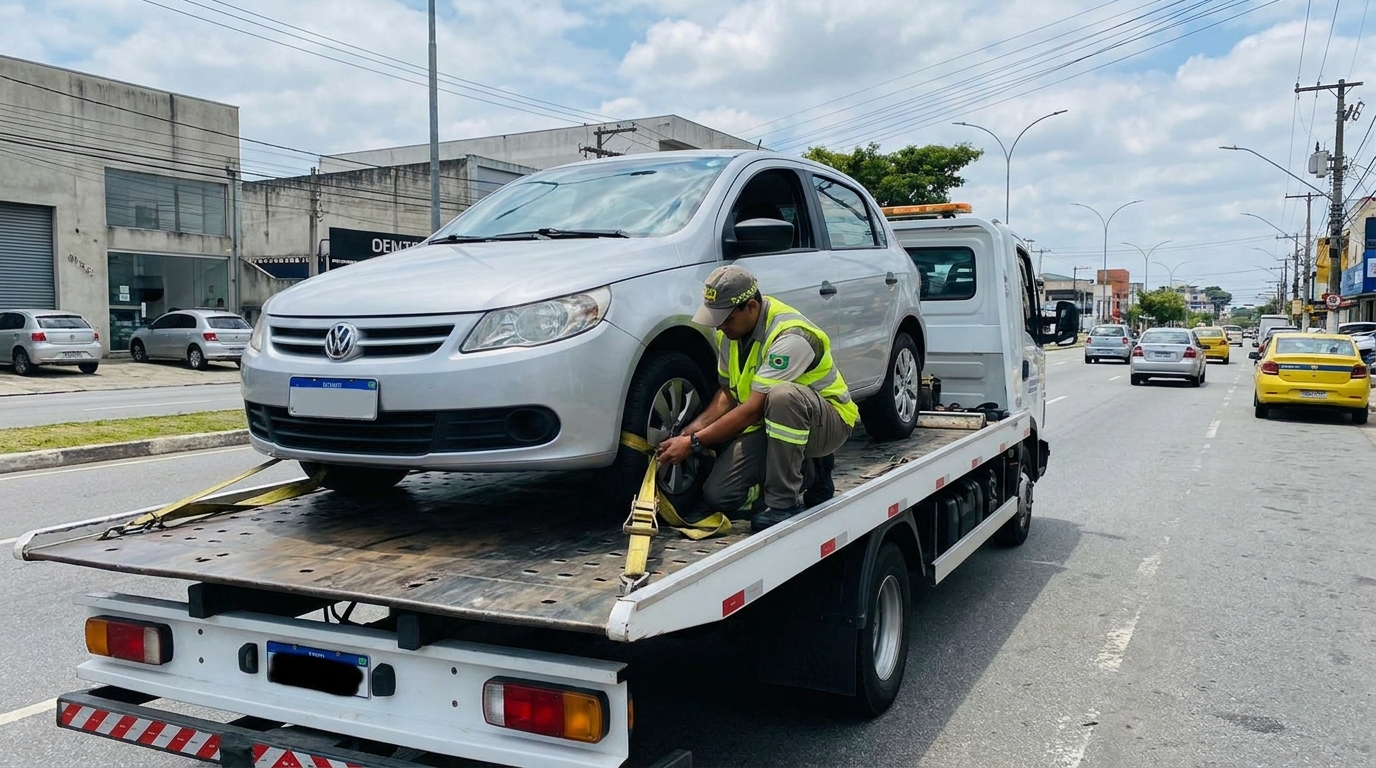 Recolhimento após Colisão na Floresta, Cascavel‑PR