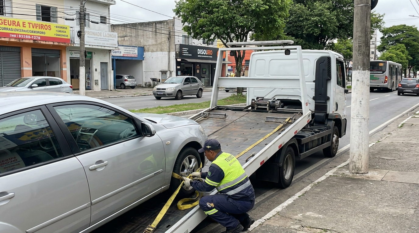 Transporte de Automóvel na Floresta, Cascavel‑PR